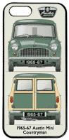 Austin Mini Countryman (wood) 1965-67 Phone Cover Vertical